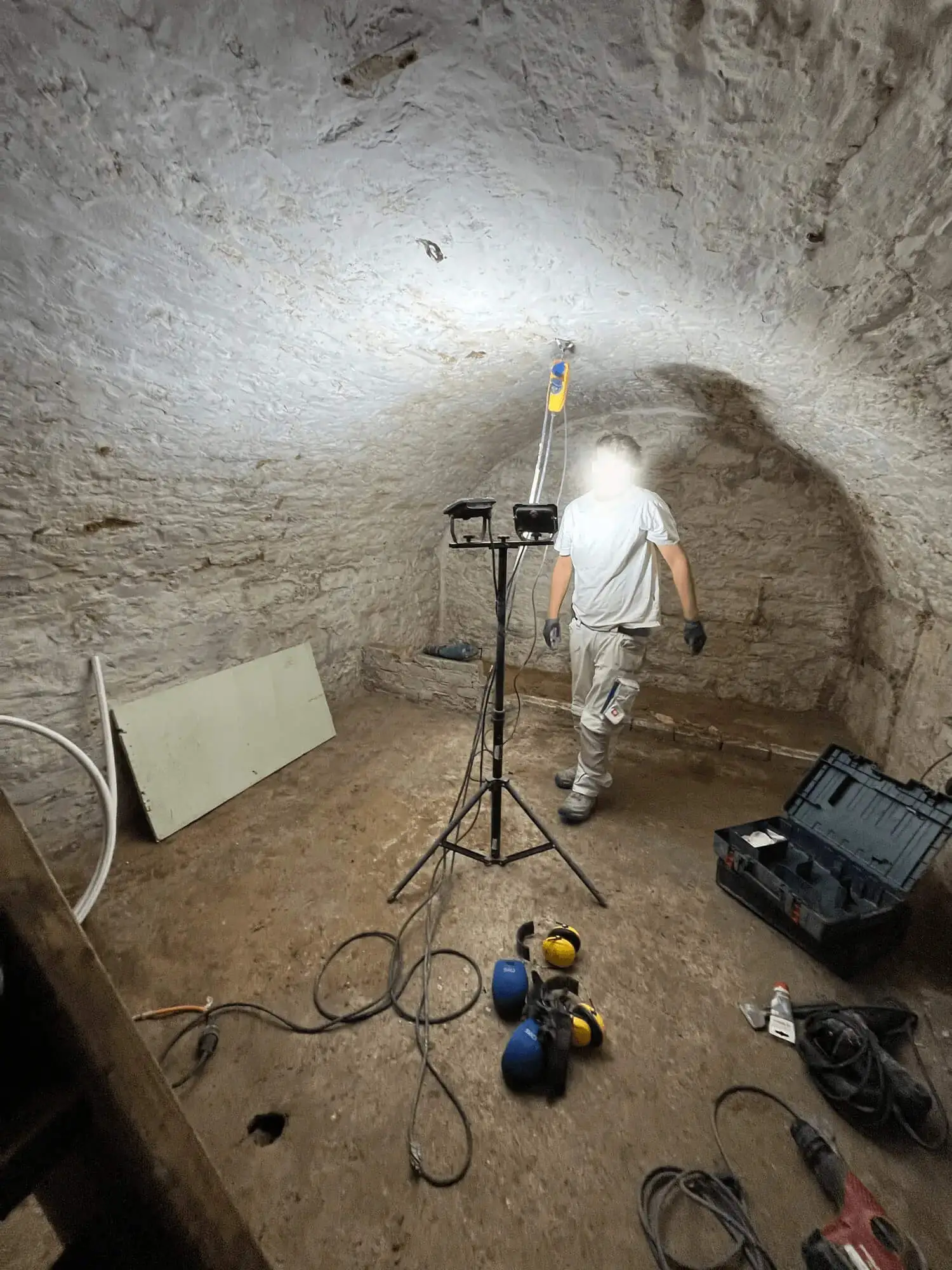 Keller vorher - Sanierung Duisburg